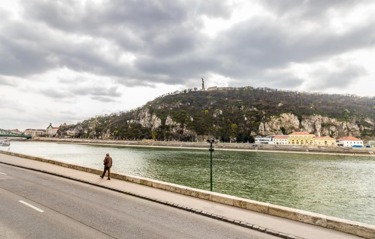 Spacious Riverside Residency - Magnificent View Budapest Exterior photo